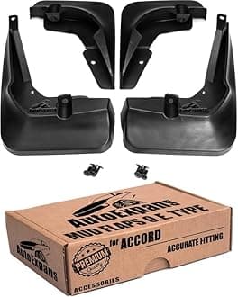 car mud Flap for Accord/Front and Rear O.E Type Mud Flaps ABS Plastic only for Accord