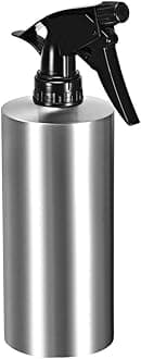 18.5oz/550ml Spray Bottle 304 Stainless Steel with Fine Mist Sprayer, Empty Refillable Container for Kitchen Bathroom or Plants Water Sprayer