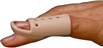 New Mallet Finger Splint DIP Joint Support by Solace Care - Advance Finger Splint Adjustable PIP Joint Support - Protection Fracture Pain Stack Splint (#02)