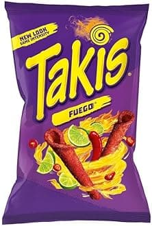 Takis Fuego Chilli Lime Tortilla Crisps 55g x 3 Packs