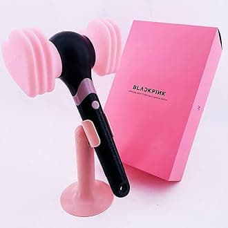 Blackpin Ver 2 Bluetooth LED Light Stick to Adjust the Colour of Concerts Jisoo, Jennnie, Rosé, Lisa for Fans (Color : Version 2)