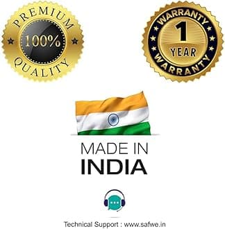 SAFWE® Coconut Breaker Hand Press Tool for Kitchen - Coconut Breaker Tool for Pooja Heavy Duty (Materiel : Steel/Color : Black)