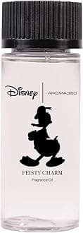Aroma360 | Disney Feisty Charm Oil Blend | Donald Duck | Luxury Essential Oil | Aromatherapy Scent Diffuser Oil | Blue Cedar, Cardamom and Eucalyptus 1.7 fl oz, 50 mL