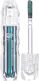 Metallic Liquid Chameleon Eyeshadow, Halloween Glitter Eyeshadow, Multi-Dimensional Eye Looks, Long-lasting Holographic Glitter Multichrome Eyeshadows Makeup (01#)