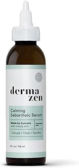Dermazen Calming Seborrheic Serum, Dermatologist Recommended, Topical Serum For Hair, Face, and Body (4oz)
