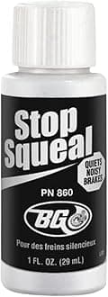 BG(0002698761) BG Stop Squeal 1fl oz - Disc Brake Quiet - Pad Anti-Squeal - Reduces Brake Noise and Grinding - Quiets Noisy Brakes