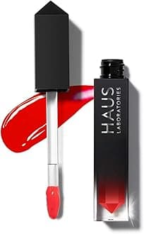 HAUS LABORATORIES By Lady Gaga: LE RIOT LIP GLOSS | High-Shine, Lightweight Lip Gloss Available in 18 Colors, Shimmer & Sparkle, Comfortable Wear, Vegan & Cruelty-Free | 0.17 Oz.