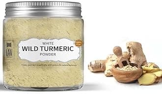- looms & weaves – White Wild Turmeric Powder – 100 gm (Rarely available and nature's best remedy for skin care)