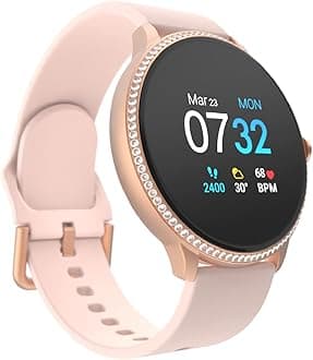 iTouch Sport 3 Smartwatch (with 24/7 Heart Rate Tracking, Step Counter, Notifications, Body Temperature Monitor)