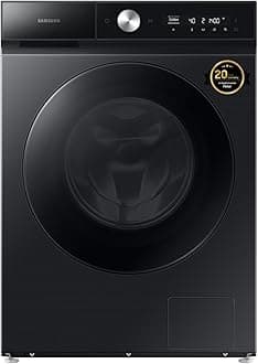 Samsung Washer Dryer Combo, Black, 11.5kg, with EcoBubble, AI Wash and QuickDrive, WD11BB944DGBGU, 10 Year Warranty on Digital Inverter Motor (UAE version)