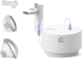 X105 Advanced All-in-One Compressor Nebuliser Machine for Both Adults and Kids, Compressor Mist Inhaler Machine for Treating Acute and Chronic Respiratory Conditions