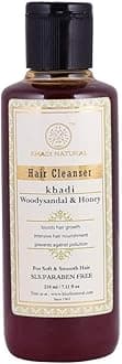 Khadi Natural Woody Sandal & Honey Hair Cleanser Sls & Paraben Free, Pack Of 1