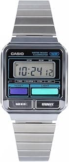 Digital Wristwatch, Vintage Series, A120WE Series, Unisex, Overseas Model