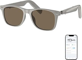 AI Glasses for Men & Women, Smart Glasses Powered by ChatGPT, AI Real-time Translation with 147 languages, 11H Music Play, Bluetooth Sunglasses with Polarized Lens, UV Protection for Daily Use, Travel