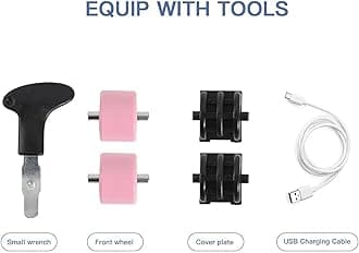 Pairduck Retractable Roller Shoes & Girl Sneaker, Adjustable Roller Skates Suitable for School and Outdoor Activities