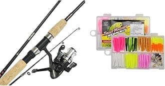 Voyager Spinning Freshwater Travel Kit, VS-605-20, Blue