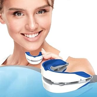 – Anti-Snoring Mouthpiece, Anti-Grinding Braces Snoring Device, Adjustable Mouth Silicone Help Sleep At Night, Prevent Snoring, Unisex