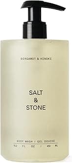 – Salt & Stone Body Wash with Antioxidants for Deep Moisture | For Women & Men, Sulfate, Paraben, & Dye Free, Leaving Skin Soft and Hydrated