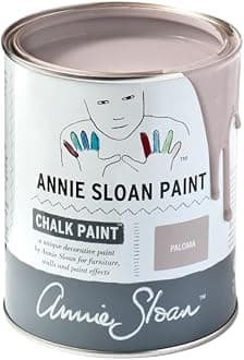 Annie Sloan Chalk Paint® (Paloma, 1 Litre/33.8 Fl Oz) a unique decorative paint for furniture, cabinets and home décor with no sanding or priming