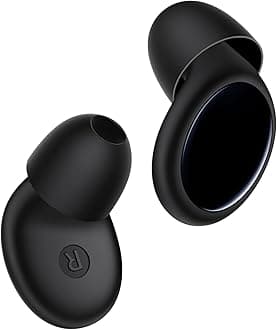 Ear Plugs for Sleeping Noise Cancelling, 45dB Ear Plugs for Noise Reduction & Concerts, Earplugs for Sleep, Motorcycle Snoring Flying, Silicone Earplugs Reusable Concert Ear Plug with 8 Tips Brown