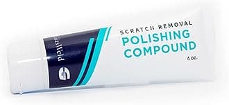Glas Weld Polishing Compound, Distortion Free Glass Scratch Removal. Works Together with The Gforce Max, Backer Pad, and Polishing Disk
