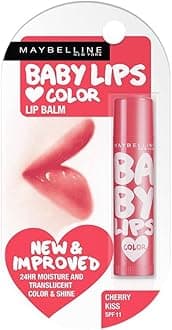 Baby Lips Color SPF 11 Lip Balm 4g (Cherry Kiss)