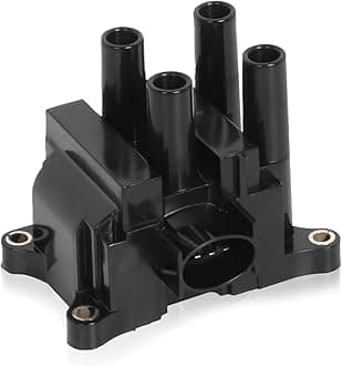 ENA Ignition Coil Pack, Compatible with Ford Focus, Ranger, Escape, Mazda Fiesta, B2300, Tribute 1.6L 2.0L 2.3L L4, Interchange 5C1118, E238, E251, DG536