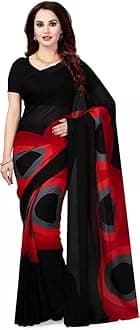 Women's Georgette Print Saree