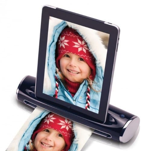 Mustek S400 iPad/iPhone Docking Scanner - Black