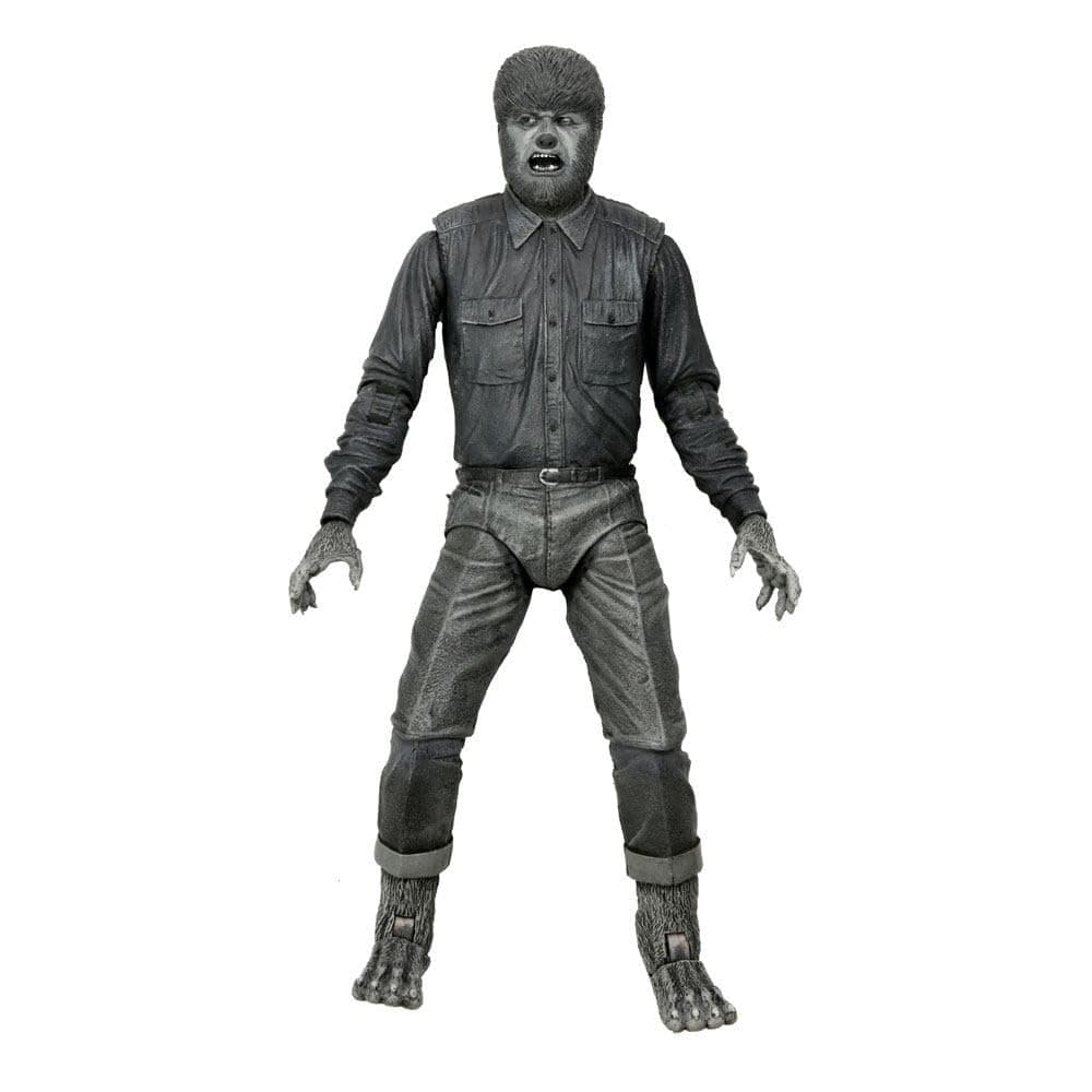 NECA - Universal Monsters Ultimate Wolf Man B&W 7" Figure