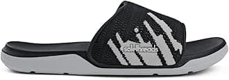 SOLETHREADSmens Slides Skyscraper_1499 Slipper, Black/Grey, 9 UK