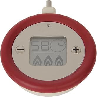 X1060005 Timer, Plastic, Red, 17.5 x 2.8 x 12.5 cm