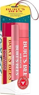 Moisturising Lip Balm, Tinted Lip Balm and Lip Shimmer, Mistletoe Kiss
