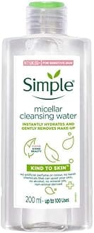SimpleKind to Skin Cleansing Water, Micellar, 6.7 Ounce (Pack of 6)