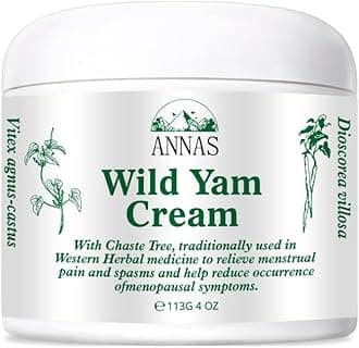 Wild Yam Cream, Organic Wild Yam Cream for Hormonal Balance, Organic Wild Yam Root Cream for Women Promotes Perimenopause and Menopause