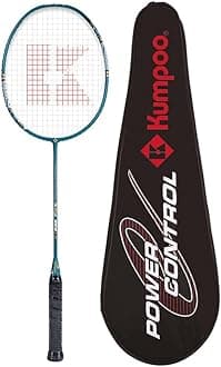 KUMPOOBadminton Racket Professional | Carbon Fiber Badminton Racket Set with Grip&Bag Pro Badminton Racquet Lightweight for Beginner, Intermediate Players Outdoor Games