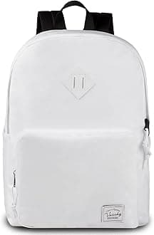 Unisex School Backpack, Teenage School Backpack Ultralight Portable Backpack 15.6 Inch for Teens Adults Water Resistant College Backpack