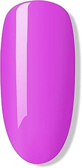 Bluesky Gel Nail Polish, Fresh Neon21, 10 ml Bright, Fuscia, Neon, Pink, Long Lasting, Chip Resistant, 10 ml (Requires Drying Under UV LED Lamp)