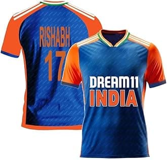 RJM India t20 Jersey 2024 World Cup for Men & Boys