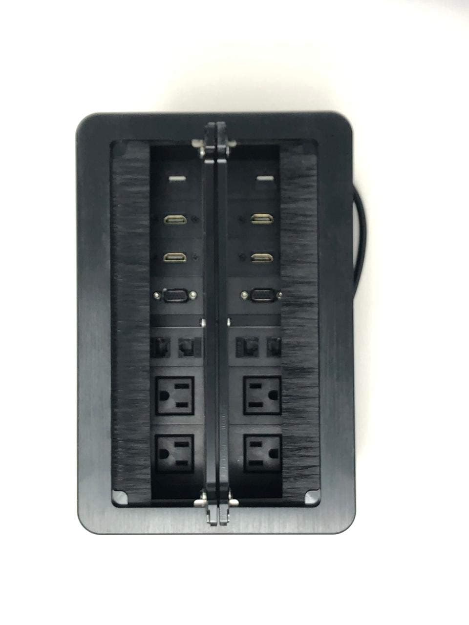 Conference Table connectivity Box 4 HDMI,2 VGA, 4 AC, 4 RJ45, 2 USB