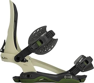 Rome Snowboards Mens Vice Asymwrap Snowboard Bindings - 2023/2024 Tan | Large/X-Large