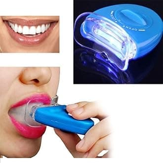 Teeth Whitening Kit - LED Blue Light - Whiten Gels - Removes Stains - Oral Care Dental Care - Best Gifts for Women Men