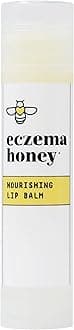 ECZEMA HONEY Nourishing Lip Balm - Organic Chapstick for Sensitive Skin - Daily Lip Moisturizer for Very Dry Lips - Mango Butter & Honey Lip Balm - Natural Lip Care Products (1 Ct)