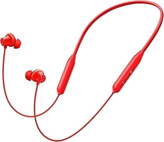 Bullets Wireless Z3 in-Ear Neckband with 12.4mm Drivers, 3D Spatial Audio,10 mins Charge for 27 hrs Playback, 4 EQ preset, Dynamic bass Enhancement & BT5.4
