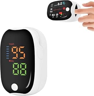 Non Invasive for Oxygen Meter, Sporty Non-Invasive Laser Blood Oxygen Meter, Glucose monitor no pricking glucose meters, 2025 Upgraded Blood Sugar Monitors for Home or Outdoor Use (White#)