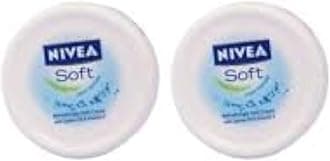 Nivea Soft Light Moisturizer Cream - 50 ml (Pack of 2)