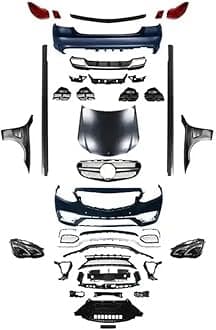 TYPY Full Body Kit for Mercedes-Benz W212 E Class E63 amg body kit old upgrade to bumper assy with grille Hood fender 14-16