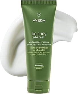 Be Curly Advanced Curl Enhancer Hair Cream | Defines Curly and Wavy Hair | Hydrates, Reduces Frizz, Adds Shine | Air Dry or Blow Dry | Silicone Free | 98% Naturally Derived*