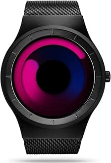 Business Watches Men Fashion Creative Original Design Watch Men Steel Mesh Men's Watch Clock Relogio Masculino Unique Wristwatch