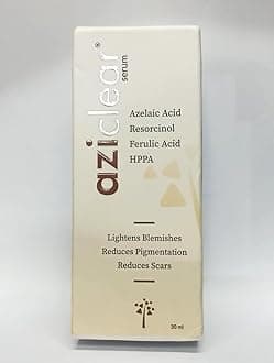 Azii clear Serum | Lightens Blemishes, Reduces Pigmentation | 30 ml |